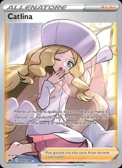 Catlina card in Italian