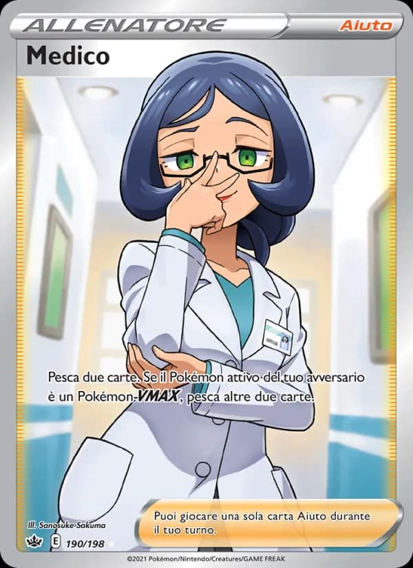 Medico card in Italian