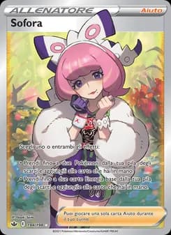Sofora card in Italian