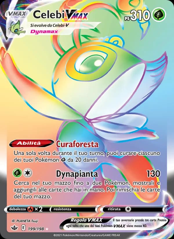Celebi VMAX card in Italian