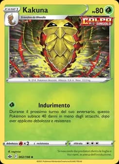 Kakuna card in Italian