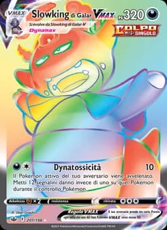 Slowking di Galar VMAX card in Italian