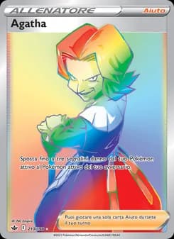 Agatha card in Italian