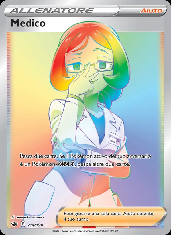 Medico card in Italian