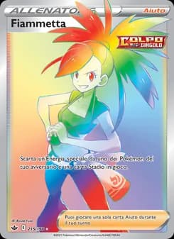Fiammetta card in Italian