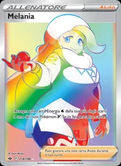 Melania card in Italian