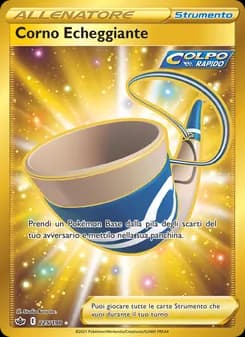 Corno Echeggiante card in Italian