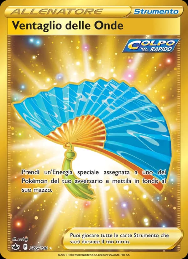 Ventaglio delle Onde card in Italian