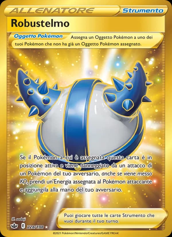 Robustelmo card in Italian