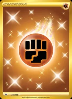 Energia Combattimento card in Italian