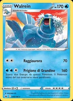 Walrein card in Italian