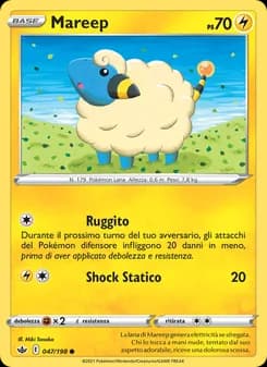Mareep card in Italian