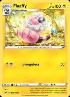 Flaaffy card in Italian