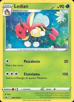 Ledian card in Italian