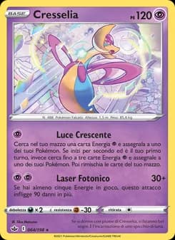 Cresselia card in Italian