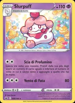 Slurpuff card in Italian
