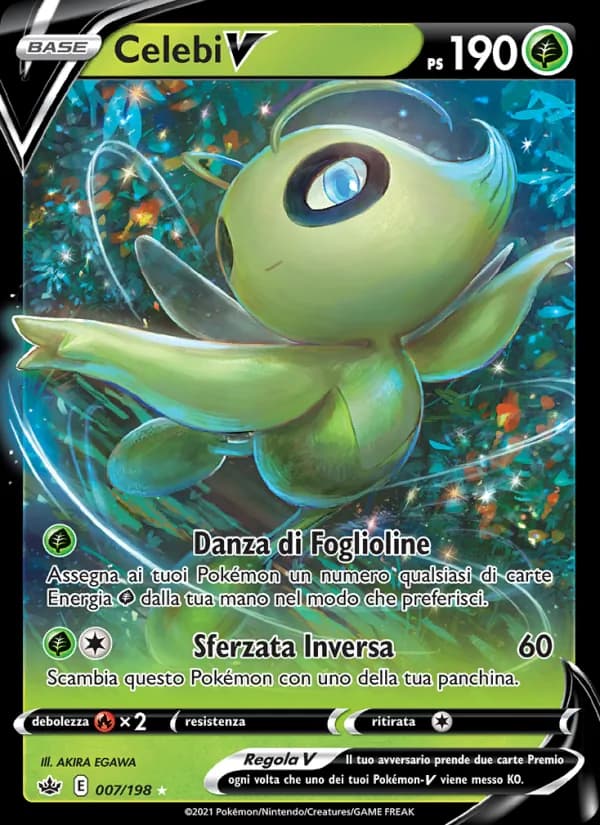 Celebi V card in Italian