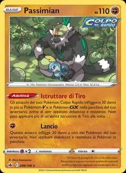 Passimian card in Italian