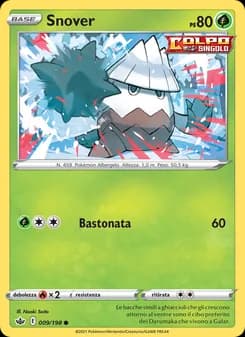 Snover card in Italian