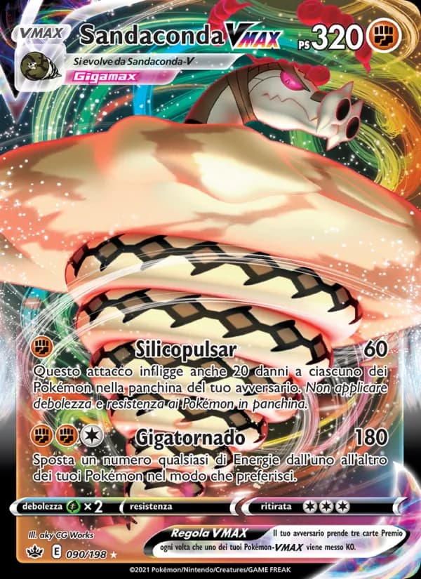 Sandaconda VMAX card in Italian