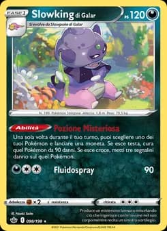 Slowking di Galar card in Italian