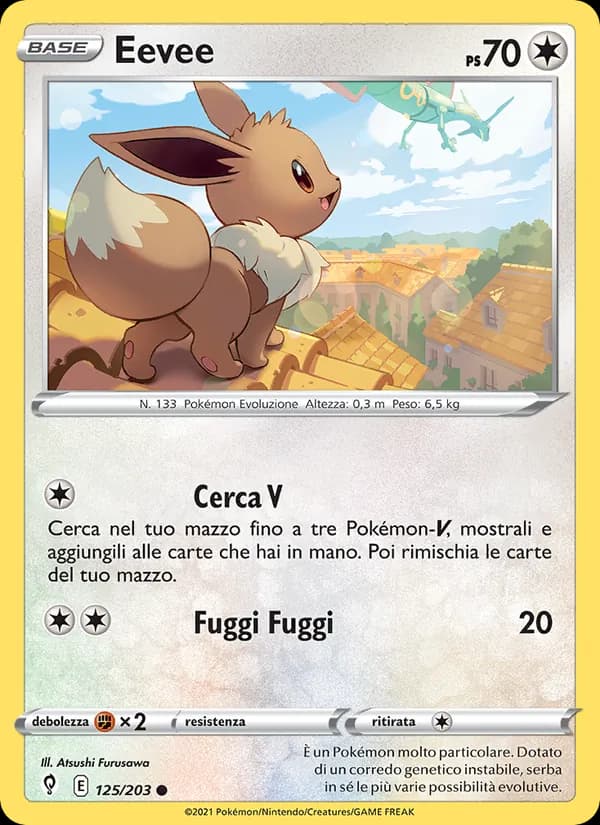 Eevee card in Italian