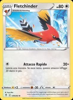 Fletchinder card in Italian