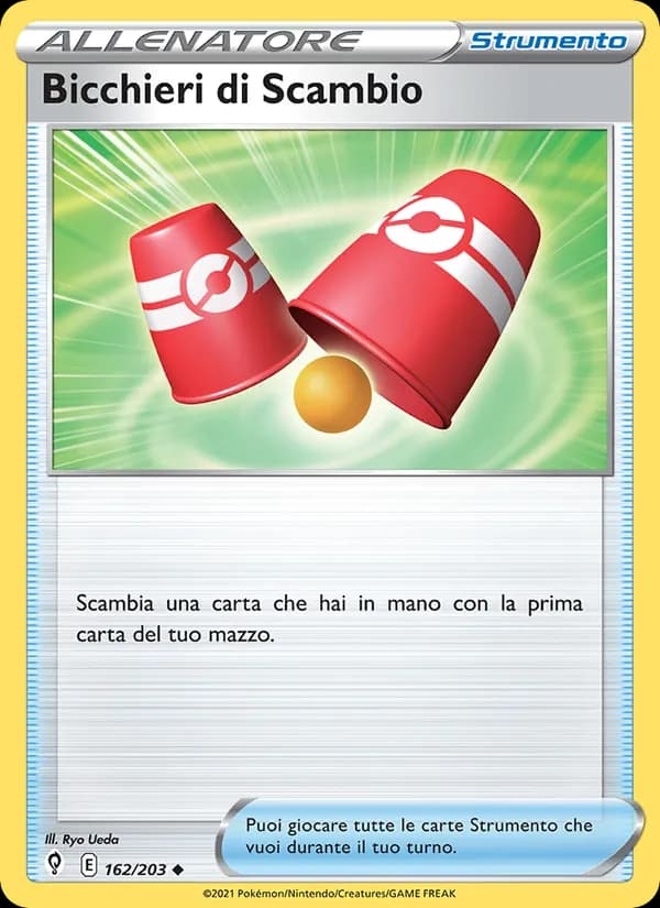 Bicchieri di Scambio card in Italian