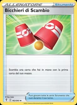Bicchieri di Scambio card in Italian