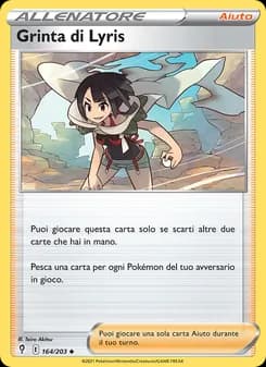 Grinta di Lyris card in Italian