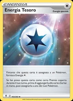 Energia Tesoro card in Italian