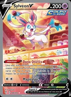 Sylveon V card in Italian