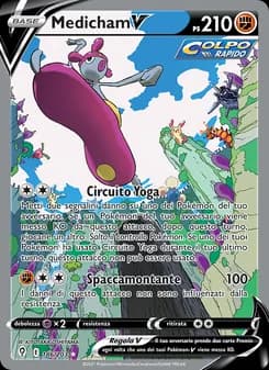 Medicham V card in Italian