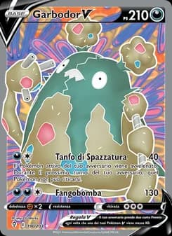 Garbodor V card in Italian
