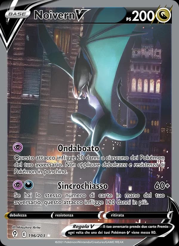 Noivern V card in Italian