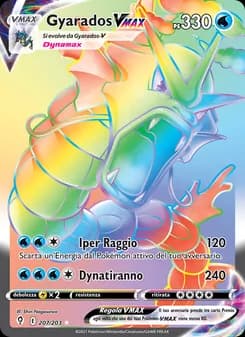 Gyarados VMAX card in Italian