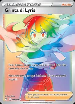 Grinta di Lyris card in Italian