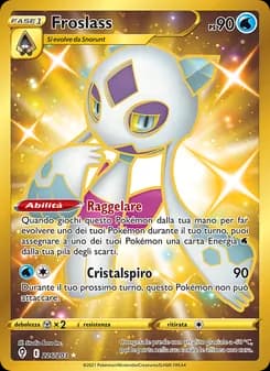 Froslass card in Italian