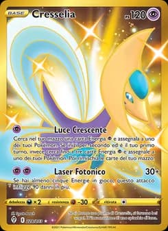 Cresselia card in Italian