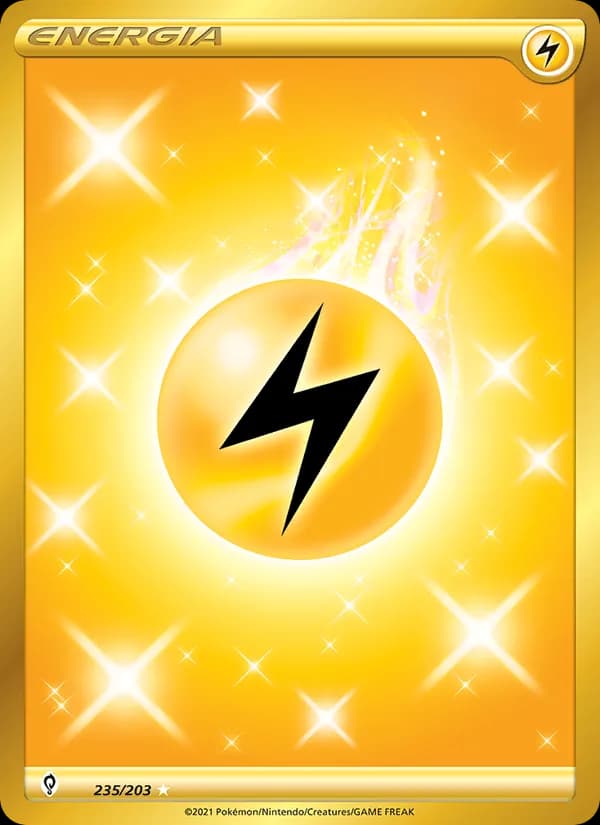 Energia Lampo card in Italian