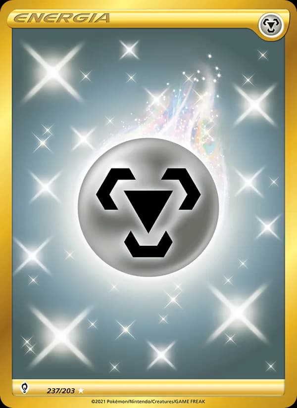 Energia Metallo card in Italian