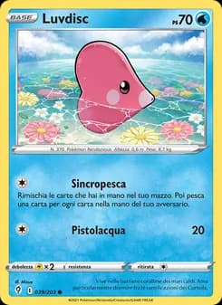 Luvdisc card in Italian