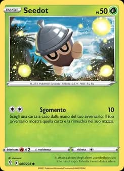 Seedot card in Italian