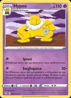 Hypno card in Italian