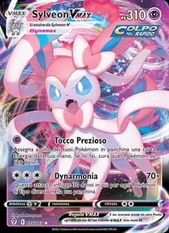 Sylveon VMAX card in Italian