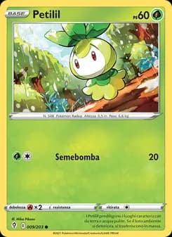 Petilil card in Italian