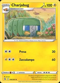 Charjabug card in Italian