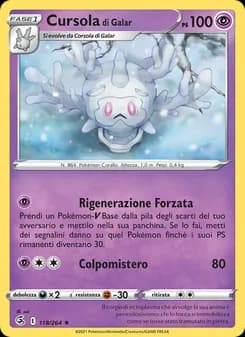 Cursola di Galar card in Italian