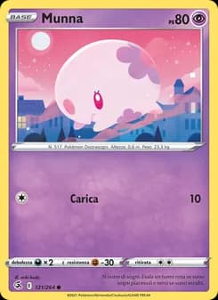 Munna card in Italian