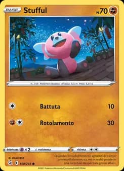 Stufful card in Italian